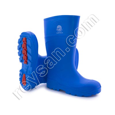 Waterproof work boot with anti-slip sole