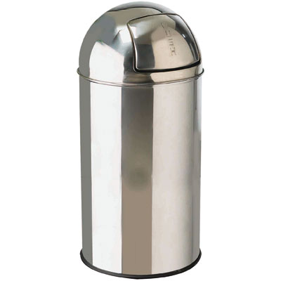 STAINLESS STEEL TRASH BIN 40L | Reysan