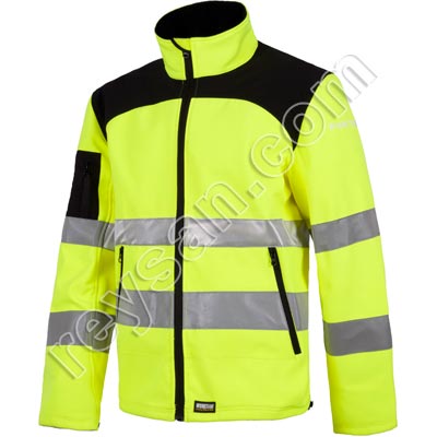 High-Visibility Workshell Jacket