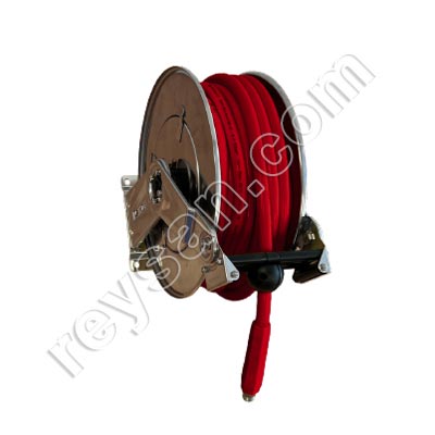 Discount on stainless steel hose reel with hose